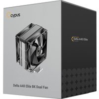 Кулер для процессора Ocypus Delta A40 Elite BK Dual FAN Delta-A40-BK2NNWN00X-GL