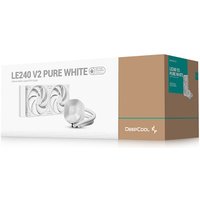 Система жидкостного охлаждения для процессора DeepCool LE240 V2 Pure White R-LE240PURE-WHLNMD-G-1 Система жидкостного охлаждения для процессора DeepCool LE240 V2 Pure White R-LE240PURE-WHLNMD-G-1