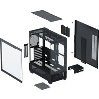 Корпус XASTRA Q500 3ARGB-FG-C10-UC (черный) Корпус XASTRA Q500 3ARGB-FG-C10-UC (черный)