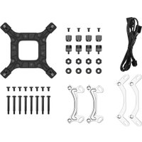 Система жидкостного охлаждения для процессора DeepCool LE240 V2 Zero Dark R-LE240ZERO-BKLNMD-G-1