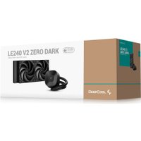 Система жидкостного охлаждения для процессора DeepCool LE240 V2 Zero Dark R-LE240ZERO-BKLNMD-G-1