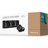 Система жидкостного охлаждения для процессора DeepCool LE360 V2 Zero Dark R-LE360ZERO-BKLNMD-G-1