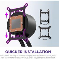 Система жидкостного охлаждения для процессора NZXT Kraken Elite 360 RGB RL-KR36E-B2 Система жидкостного охлаждения для процессора NZXT Kraken Elite 360 RGB RL-KR36E-B2