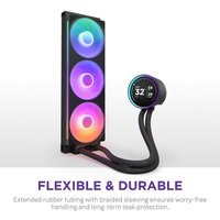 Система жидкостного охлаждения для процессора NZXT Kraken Elite 360 RGB RL-KR36E-B2 Система жидкостного охлаждения для процессора NZXT Kraken Elite 360 RGB RL-KR36E-B2