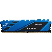 Оперативная память Netac Shadow 8ГБ DDR4 2666МГц NTSDD4P26SP-08B Оперативная память Netac Shadow 8ГБ DDR4 2666МГц NTSDD4P26SP-08B