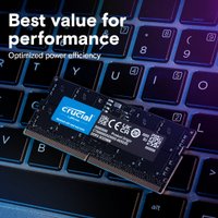 Оперативная память Crucial 8ГБ DDR5 SODIMM 5600 МГц CT8G56C46S5 Оперативная память Crucial 8ГБ DDR5 SODIMM 5600 МГц CT8G56C46S5