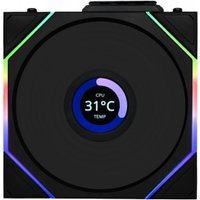 Комплект вентиляторов для корпуса с контроллером Lian Li Uni Fan TL 120 Wireless Reverse 12RTLLCD1W3B G99.12RTLLCD1W3B.R0 Комплект вентиляторов для корпуса с контроллером Lian Li Uni Fan TL 120 Wireless Reverse 12RTLLCD1W3B G99.12RTLLCD1W3B.R0