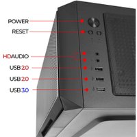 Корпус Ginzzu CL580 Корпус Ginzzu CL580