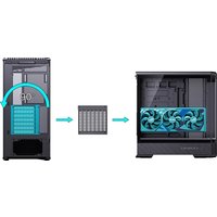 Корпус Jonsbo D400 (черный)