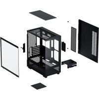 Корпус XASTRA Q400M 5ARGB-C6-UC (черный)