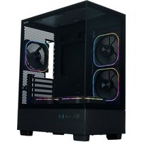 Корпус XASTRA Q400M 5ARGB-FG-C6-UC (черный) Корпус XASTRA Q400M 5ARGB-FG-C6-UC (черный)