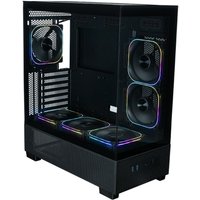 Корпус XASTRA Q500 6ARGB-FG-C10-UC (черный) Корпус XASTRA Q500 6ARGB-FG-C10-UC (черный)