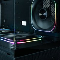 Корпус XASTRA Q500 6ARGB-FG-C10-UC (черный) Корпус XASTRA Q500 6ARGB-FG-C10-UC (черный)