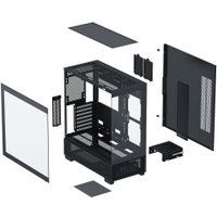 Корпус XASTRA Q500 6ARGB-FG-C10-UC (черный) Корпус XASTRA Q500 6ARGB-FG-C10-UC (черный)