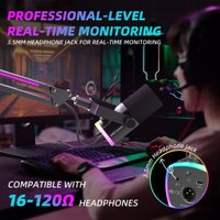 Проводной микрофон FIFINE AM8PROT (черный)