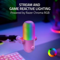 Проводной микрофон Razer Seiren V3 Chroma Quartz Pink Проводной микрофон Razer Seiren V3 Chroma Quartz Pink
