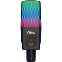 Проводной микрофон Ritmix RDM-170 (черный)