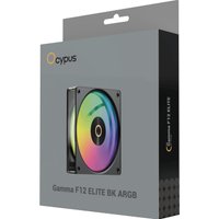 Вентилятор для корпуса Ocypus Gamma F12 Elite BK ARGB