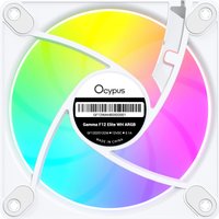 Вентилятор для корпуса Ocypus Gamma F12 Elite WH ARGB Reverse Blade