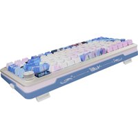 Клавиатура Redragon Flekact Pro (белый/сиреневый/синий)