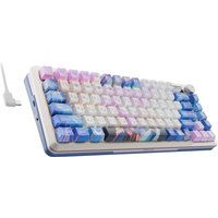Клавиатура Redragon Flekact Pro (белый/сиреневый/синий)