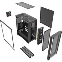 Корпус Powercase ByteFlow Pro ARGB CH9GPB-A4