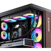 Система жидкостного охлаждения для процессора Jonsbo TG-420 ARGB (черный)