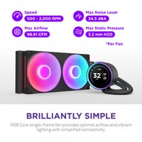 Система жидкостного охлаждения для процессора NZXT Kraken Elite 280 RGB RL-KR28E-B2