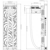 Система жидкостного охлаждения для процессора Thermalright Hyper Vision 360 UB ARGB (белый)