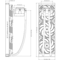Система жидкостного охлаждения для процессора Thermalright Mjolnir Vision 360 UB PRO ARGB (белый)