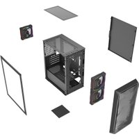 Корпус Powercase Mistral SM06 ARGB CMMSM06B-A3