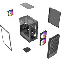 Корпус Powercase Mistral SM07 ARGB CMMSM07B-A3