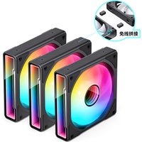 Комплект вентиляторов для корпуса Jonsbo ZK-120 (черный, 3 шт.)