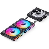 Комплект вентиляторов для корпуса Jonsbo ZK-120 (черный, 3 шт.)