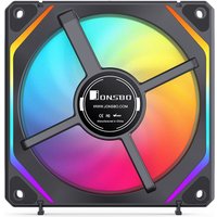 Комплект вентиляторов для корпуса Jonsbo ZL-120 (черный, 3 шт.)