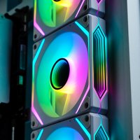 Комплект вентиляторов для корпуса Jonsbo ZL-120 (черный, 3 шт.)