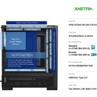 Корпус XASTRA A700 7ARGB-C10-UC (черный)
