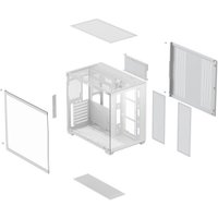 Корпус XASTRA QW500 7ARGB-C10-UC (белый)