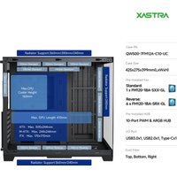 Корпус XASTRA QW500 7ARGB-C10-UC (черный)