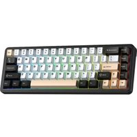 Клавиатура AULA F65 (черный/белый/розовый) Клавиатура AULA F65 (черный/белый/розовый)