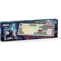 Клавиатура Ritmix RKB-508BL (серый/белый) Клавиатура Ritmix RKB-508BL (серый/белый)