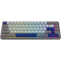 Клавиатура Ritmix RKB-568BL (серый/голубой)