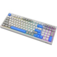 Клавиатура Ritmix RKB-598BL (серый/белый) Клавиатура Ritmix RKB-598BL (серый/белый)