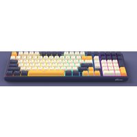 Клавиатура Ritmix RKB-602BL (синий/бежевый)