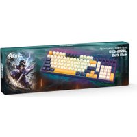 Клавиатура Ritmix RKB-602BL (синий/бежевый)