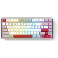 Клавиатура Ritmix RKB-681BL (серый/белый) Клавиатура Ritmix RKB-681BL (серый/белый)