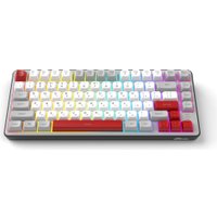 Клавиатура Ritmix RKB-681BL (серый/белый) Клавиатура Ritmix RKB-681BL (серый/белый)