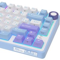 Клавиатура Royal Kludge R75 RGB Taro Milk (RK Silver) Клавиатура Royal Kludge R75 RGB Taro Milk (RK Silver)