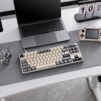 Клавиатура Royal Kludge R87 Pro RGB Half Grey (RK Cream) Клавиатура Royal Kludge R87 Pro RGB Half Grey (RK Cream)