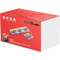 Комплект вентиляторов для корпуса с контроллером ADATA XPG Hurricane MAG 120 ARGB PWM (белый) Комплект вентиляторов для корпуса с контроллером ADATA XPG Hurricane MAG 120 ARGB PWM (белый)